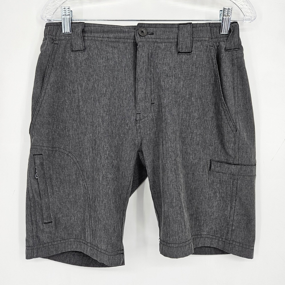 GameGuard Cargo Shorts Mens Small 3011 Hunting Hiking Outdoors Gray Utility